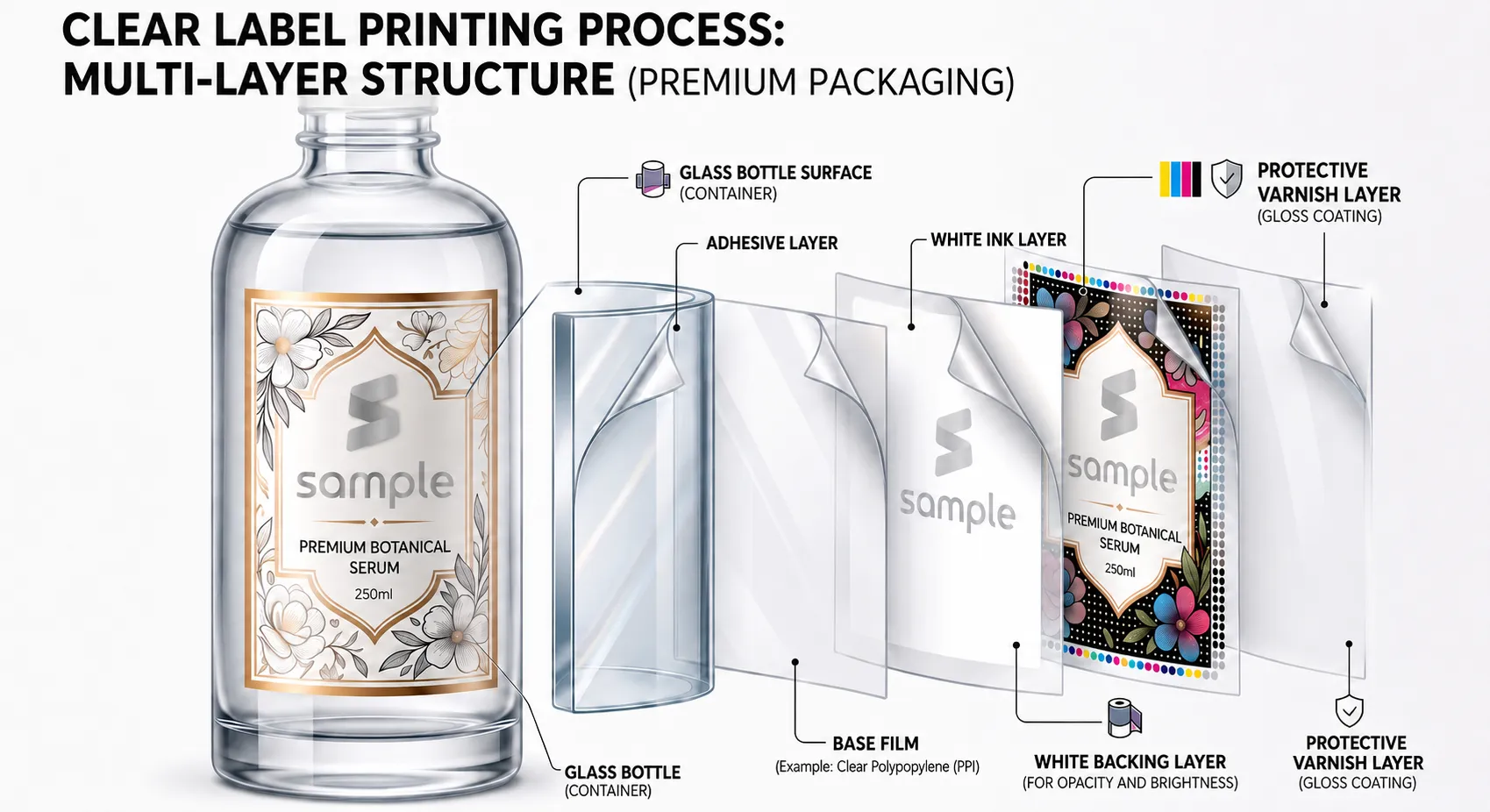 Why Do Colors Look Different on Clear and Metallic Labels?