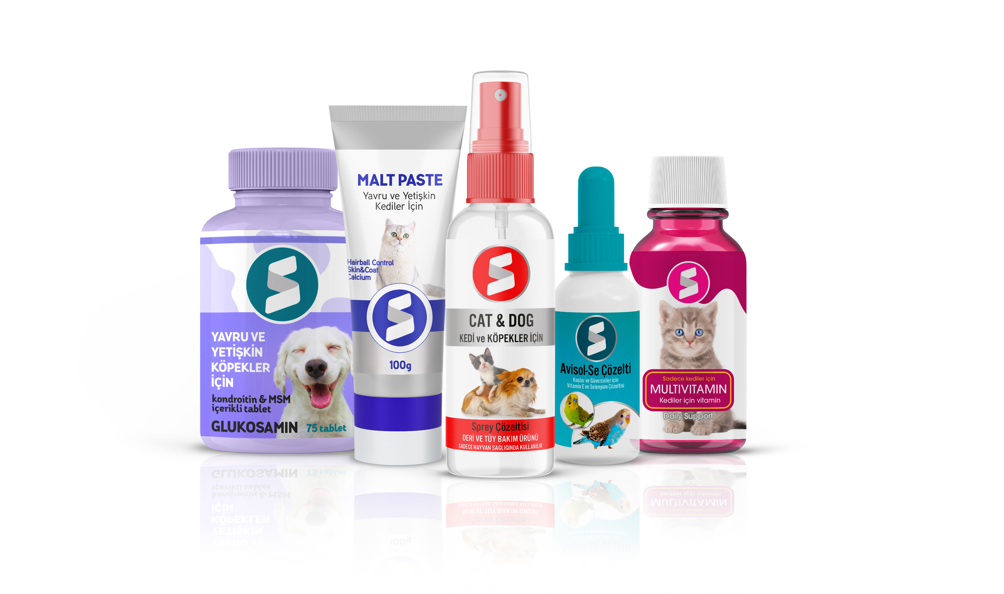Evcil Hayvan İlaç ve Takviye Ürün Etiketleri